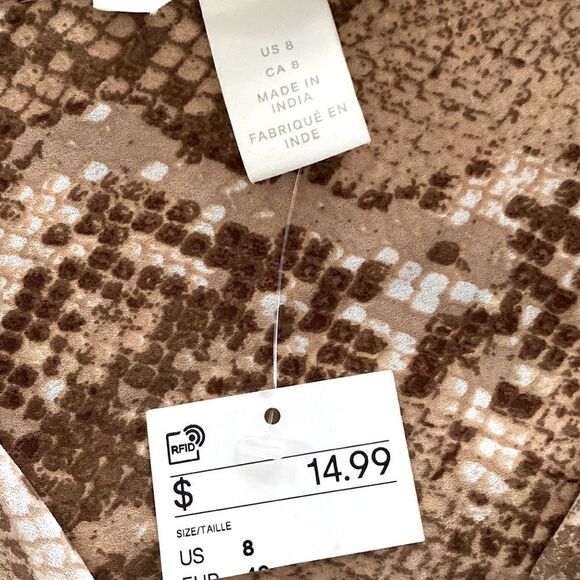 Beige/snakeskin-patterned H&M   - Picture 4 of 4